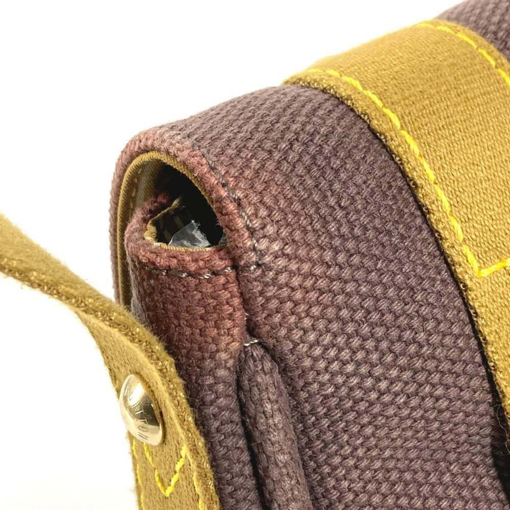 LOUIS VUITTON Brown Canvas Pochette Shoulder Bag - Picture 11 of 16